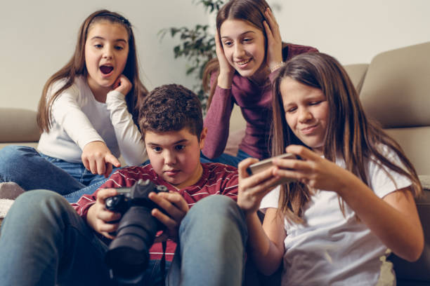 istock Friends checking photos on a camera 1285308370