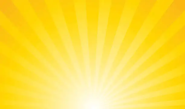 Vector illustration of Sunbeams: Bright rays background