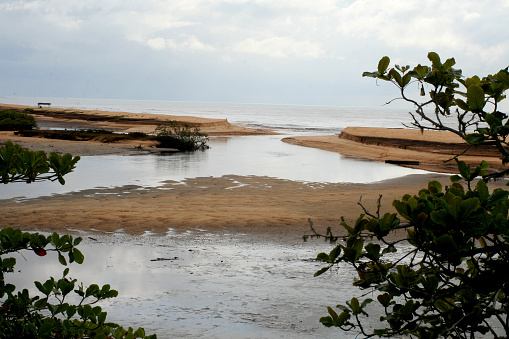 mouth of the river cahy in prado