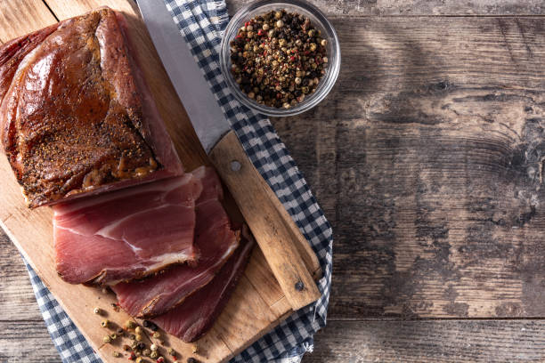istock Dried and smoked meat 1285311539
