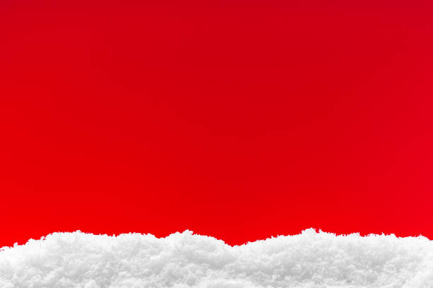 istock Festive red christmas and white snow backgrounds 1285311703