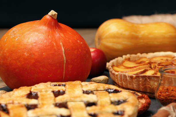 istock Berry tart pie on black table close up 1285314795