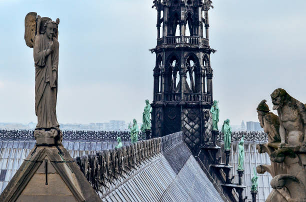 istock Art and architecture from Notre Dame roof 1285319463