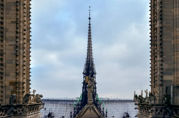 istock Art and architecture from Notre Dame roof 1285319513