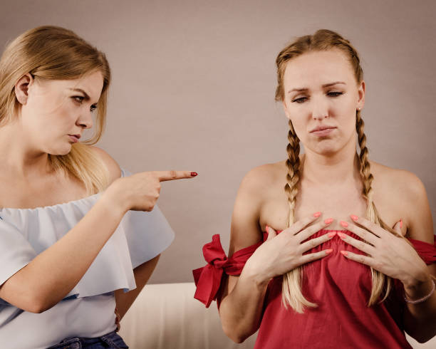 istock Women accusing each other of something 1285327618