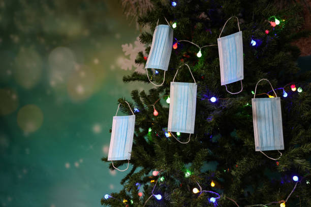 istock COVID-19. Christmas tree in times of coronavirus 1285330857