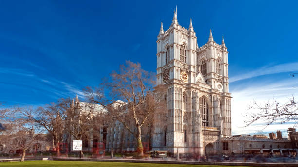 abadía de westminster, colegiata de san pedro en westminster - abadía de westminster fotografías e imágenes de stock