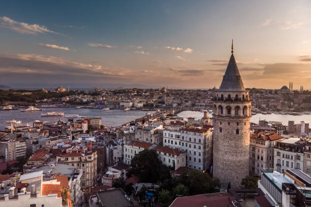 istock Turkey aerial drone high point view 1285333616