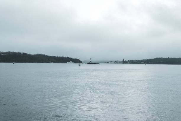 istock Oslo lighthouse in the distance. 1285334223
