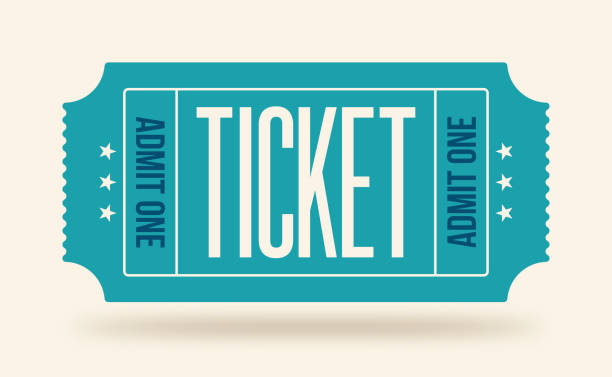 ilustraciones, imágenes clip art, dibujos animados e iconos de stock de ticket admit one - ticket stub