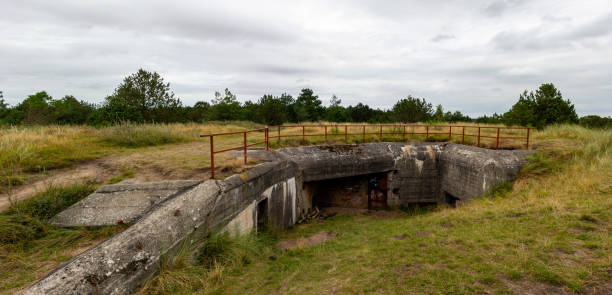 istock World war bunkers on Danish Island Romo 1285343443
