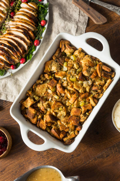 istock Homemade Thanksgiving Turkey Stuffing 1285344793