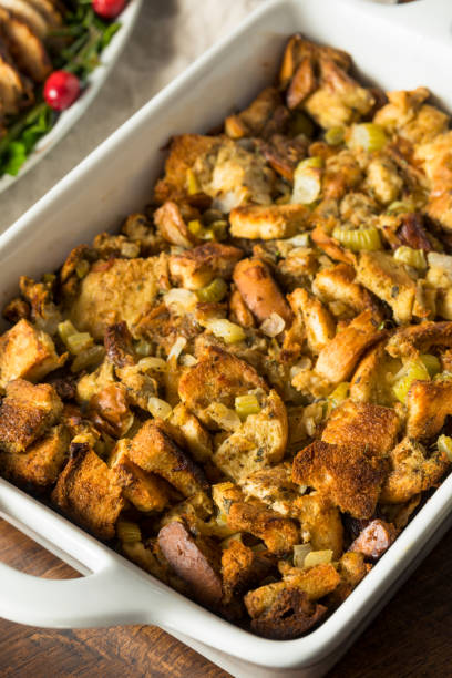 istock Homemade Thanksgiving Turkey Stuffing 1285344888