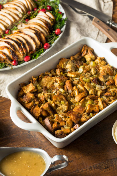 istock Homemade Thanksgiving Turkey Stuffing 1285345531