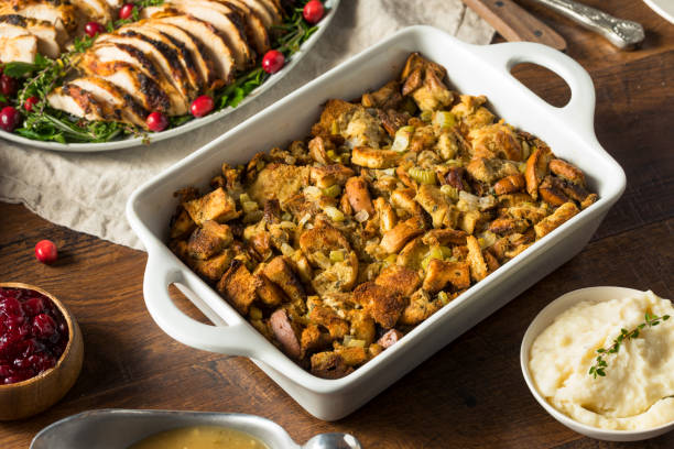 istock Homemade Thanksgiving Turkey Stuffing 1285345630