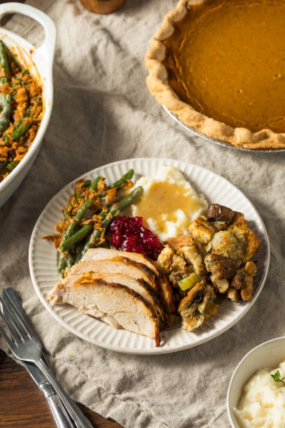 istock Homemade Thanksgiving Turkey Plate 1285345822