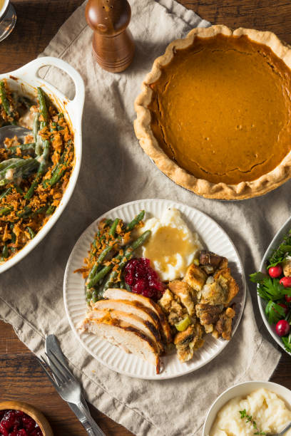 istock Homemade Thanksgiving Turkey Plate 1285345928