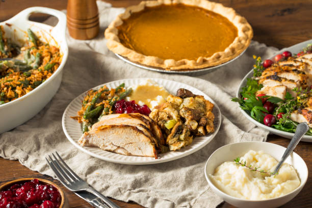 istock Homemade Thanksgiving Turkey Plate 1285346005