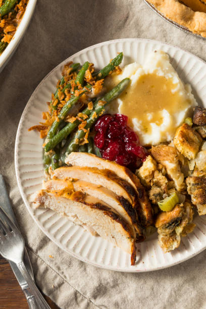 istock Homemade Thanksgiving Turkey Plate 1285346741