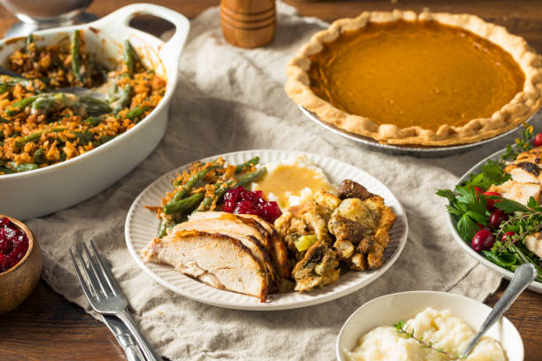 istock Homemade Thanksgiving Turkey Plate 1285346805