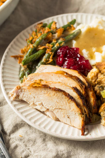 istock Homemade Thanksgiving Turkey Plate 1285346891