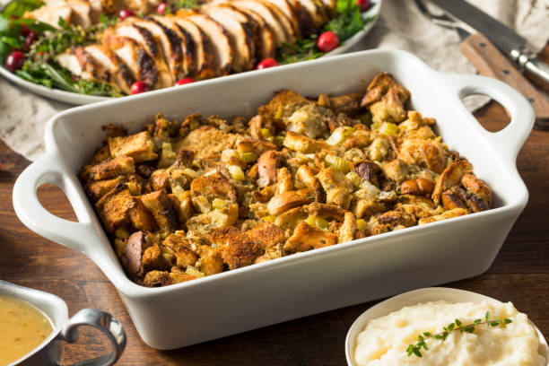istock Homemade Thanksgiving Turkey Stuffing 1285346968
