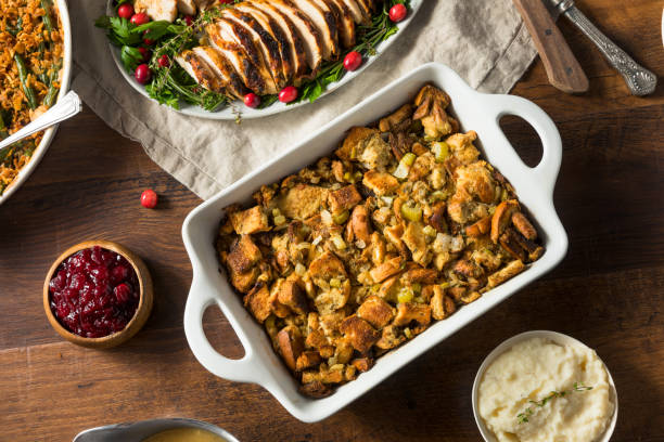 istock Homemade Thanksgiving Turkey Stuffing 1285347125