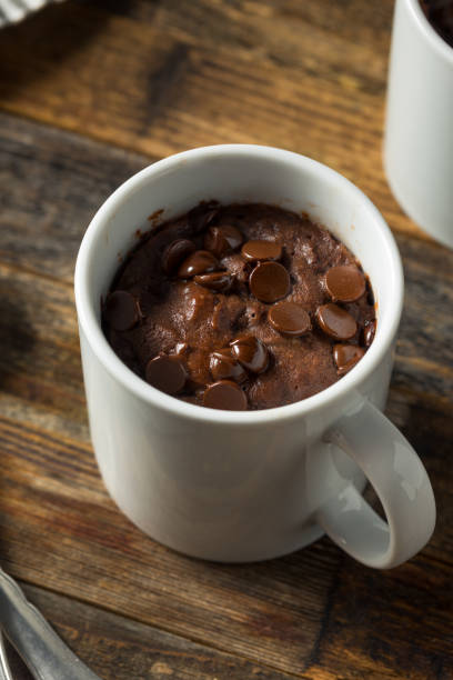 istock Homemade Chocolate Microwave Mug Brownie 1285351573