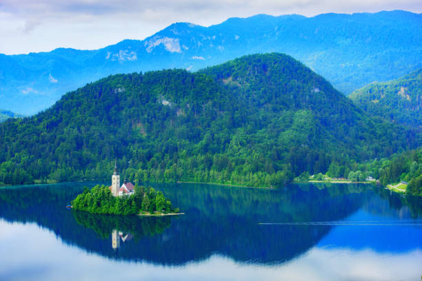 istock Bled Castle on Lake Bled, Slovenia 1285355777