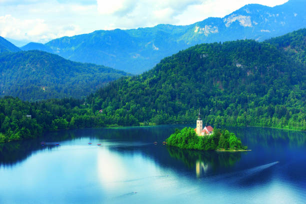 istock Bled Castle on Lake Bled, Slovenia 1285355779