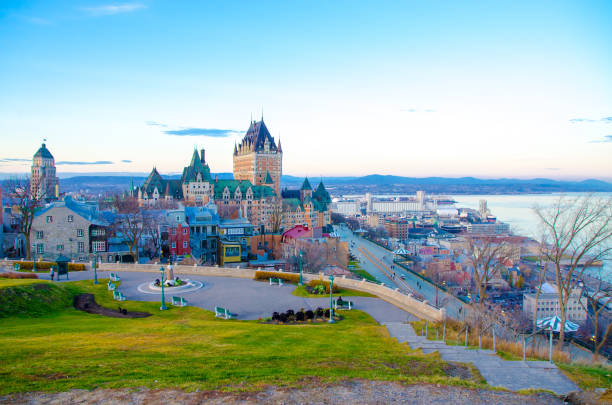 istock View of Uptown Quebec city 1285361653