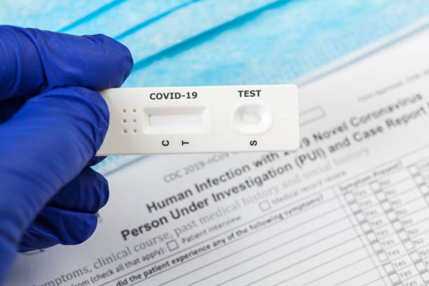 istock Doctor holding serological COVID-19 test 1285363723