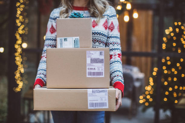 istock Christmas gifts during self-isolation period 1285366825