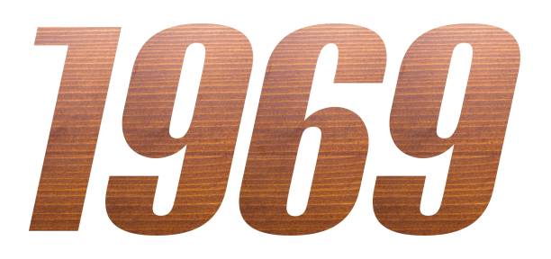 istock 1969 with brown wooden texture on white background. 1285366850