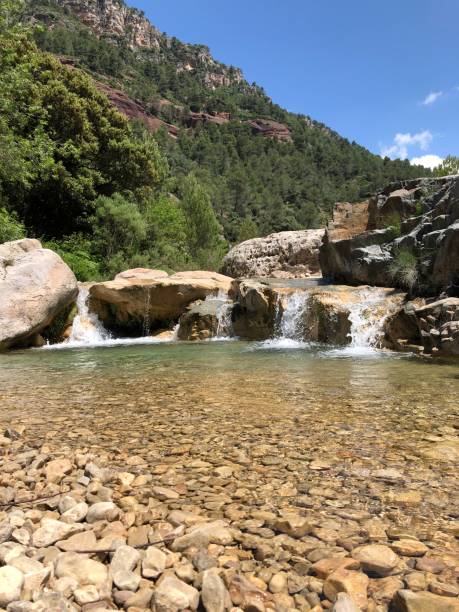 istock Little waterfalls in Siurana River 1285373513