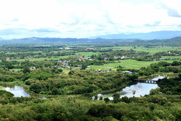 istock View over Mae Tha District, Lampang Province, Thailand 1285375746