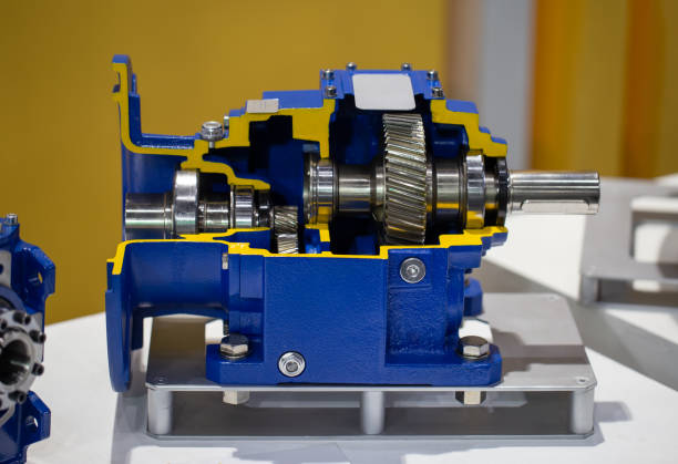 istock Helical bevel gear reducers 1285382300
