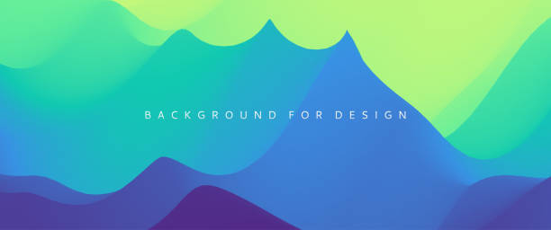 istock Mysterious landscape background. Mystic vector Illustration. Trendy gradients. Can be used for advertising, marketing, presentation. 1285392933