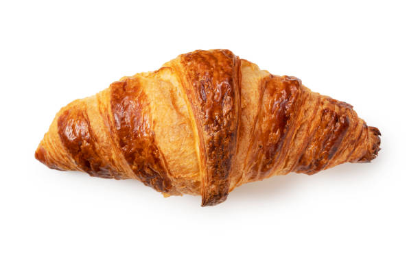 istock One croissant on a white background 1285396750