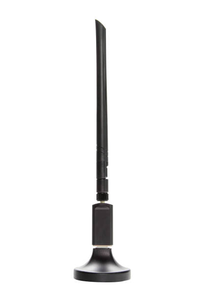 istock USB wireless adapter with high gain antenna with USB extension docking isolated on white background with path. 1285404950