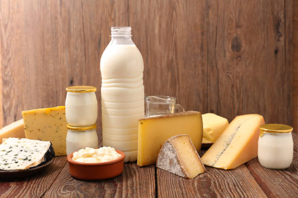 istock dairy product assorted on wood background 1285406694