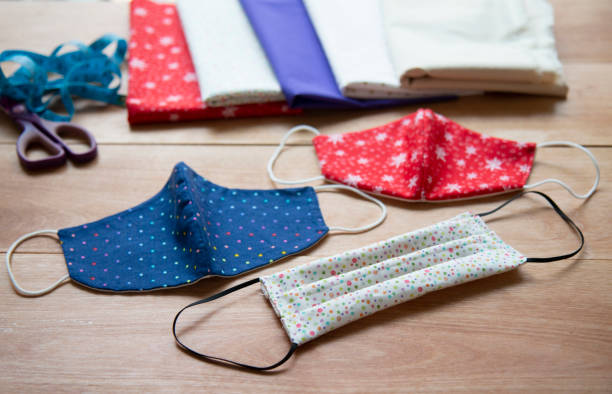 istock Cloth do-it-yourself face masks 1285410931