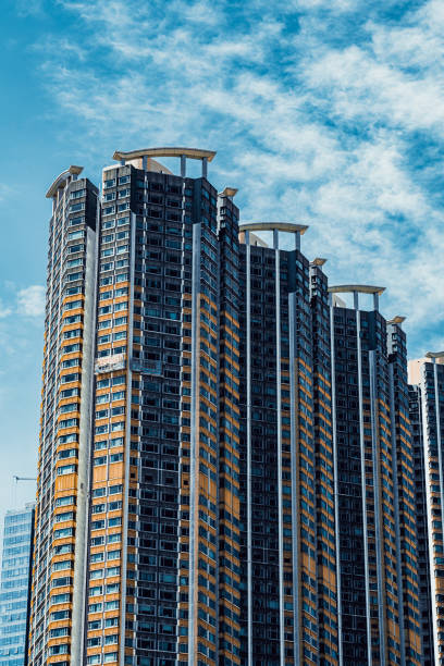 istock Skyscraper District in West kowloon, Hong Kong 1285416959