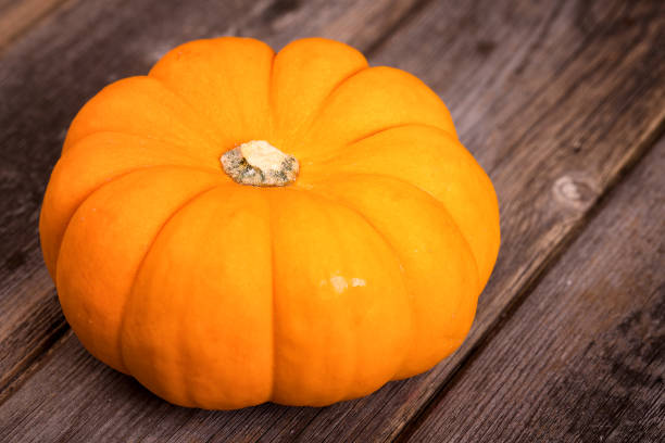 istock Pumpkin over old wood 1285419168