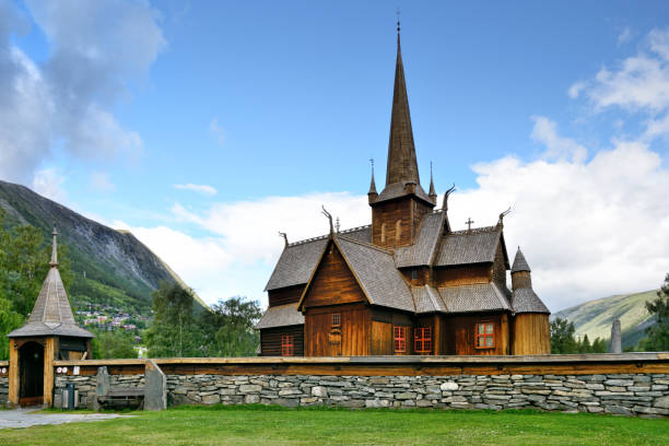 istock Lom Stavkirke, Norway 1285420859