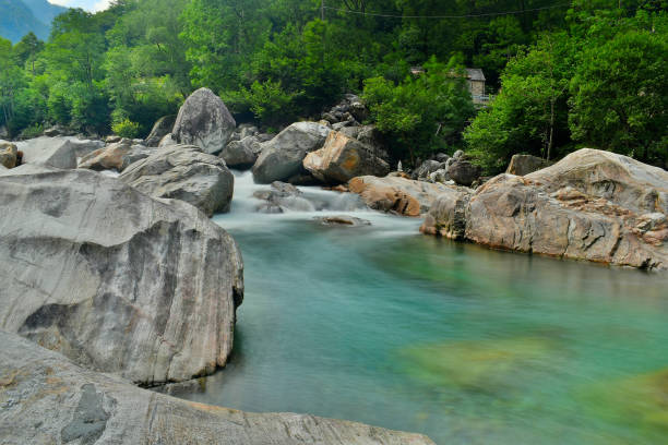 istock A long exposure of the Verzasca torrent 1285440822