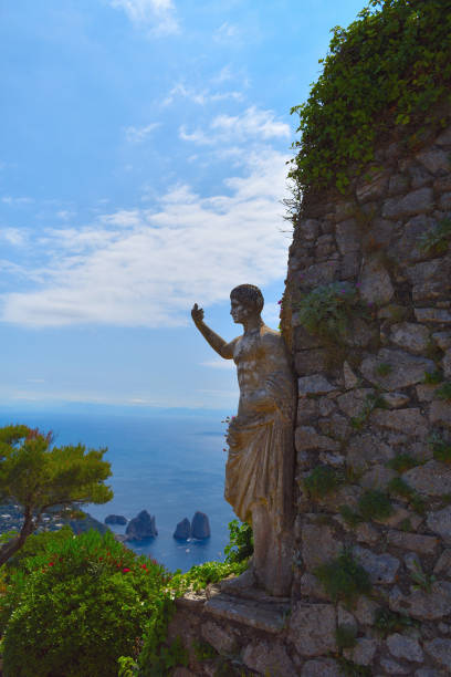istock Statue of Emperor Augustus on Monte Solaro 1285440857