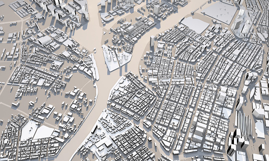 3d map of Tokyo