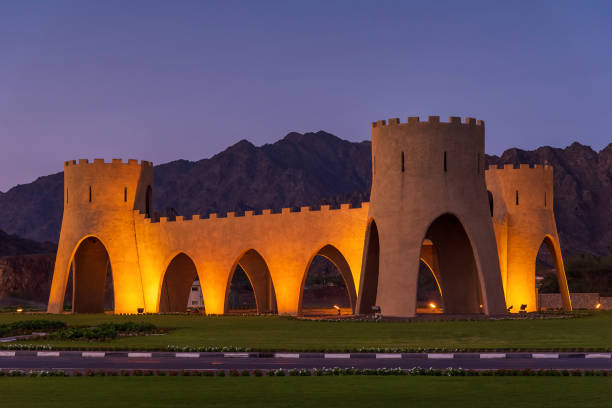 istock Fort roundabout in Hatta, Dubai emirate of UAE 1285444790