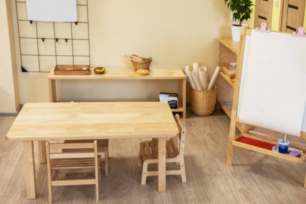 istock Montessori for the learning of children 1285445716